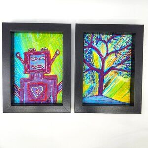 Featured Collection of Original Acrylic Paintings by Butterfly Rising Designs